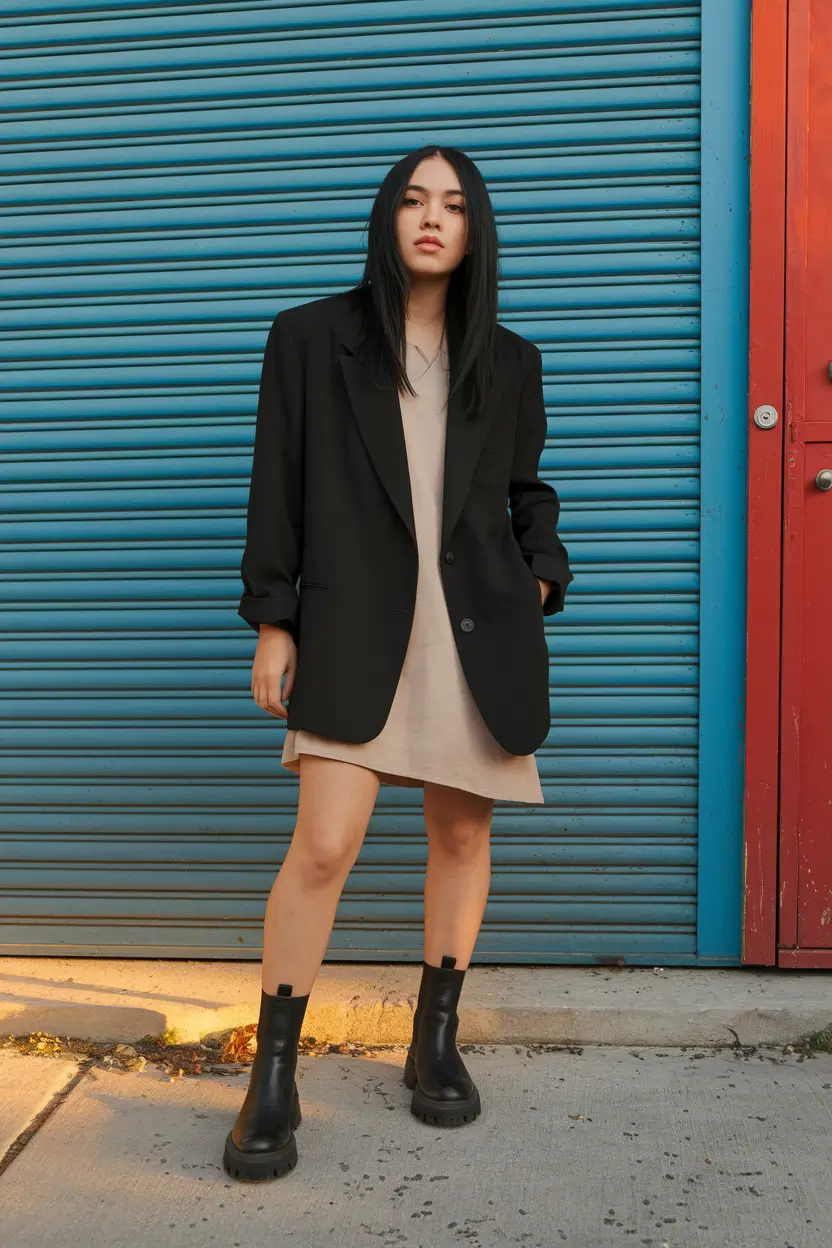 fall fashion new york street style Business Cool With a Soft Rebellion