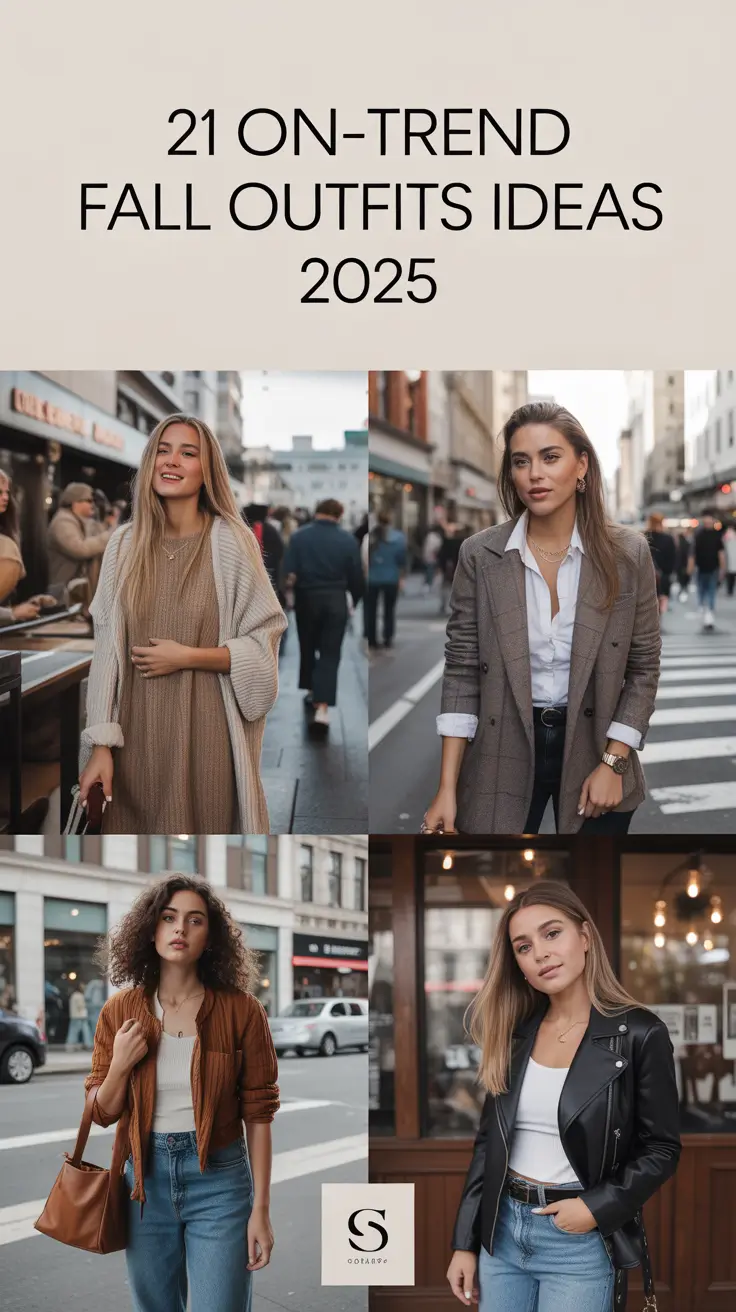 On-Trend Fall Outfits Ideas 2025: Casual Classy Looks for a Cozy, Stylish Season