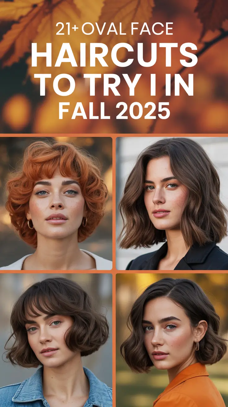 Oval Face Haircuts to Try in Fall 2025 That Flatter Every Face Angle