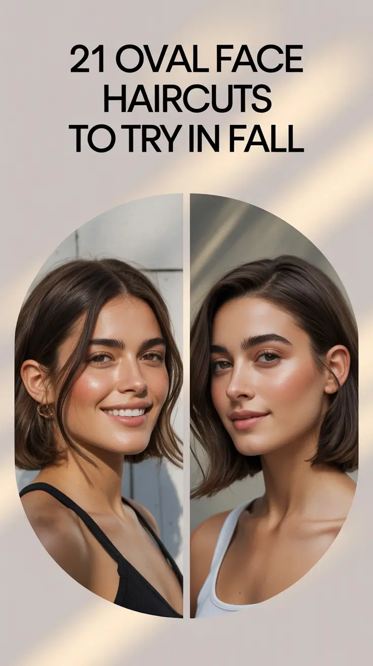 Oval Face Haircuts to Try in Fall 2025 That Flatter Every Face Angle