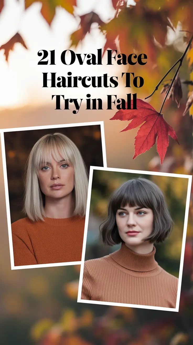 Oval Face Haircuts to Try in Fall 2025 That Flatter Every Face Angle