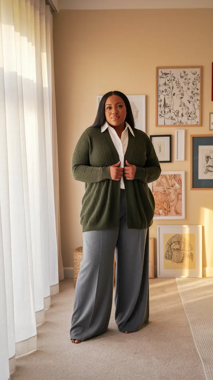 plus size fall fashion Elevated Loungewear with Smart Staples
