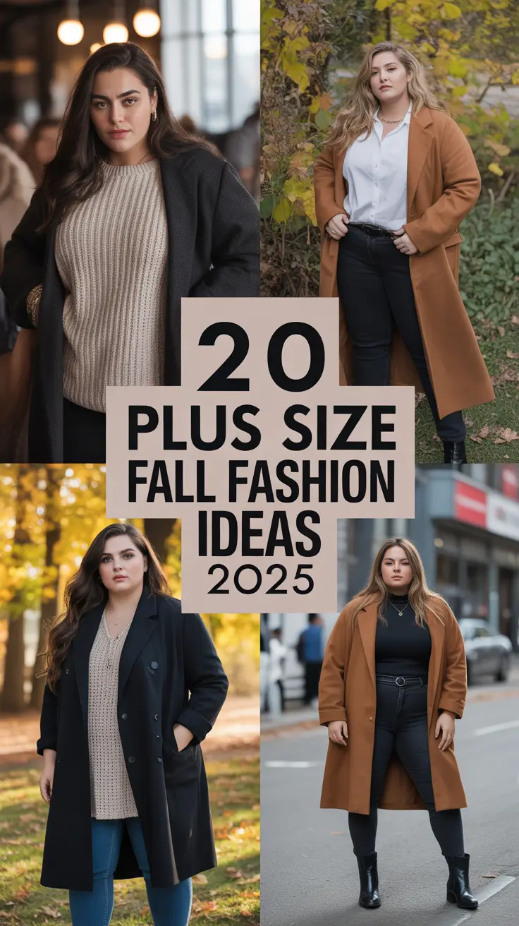 Plus Size Fall Fashion Ideas 2025: Stylish Outfits for Every Curve and Occasion