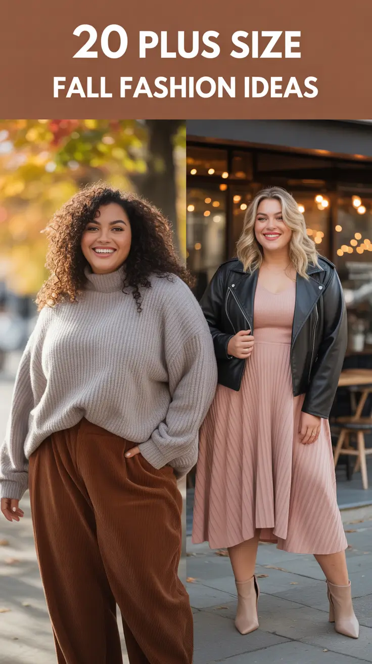 Plus Size Fall Fashion Ideas 2025: Stylish Outfits for Every Curve and Occasion