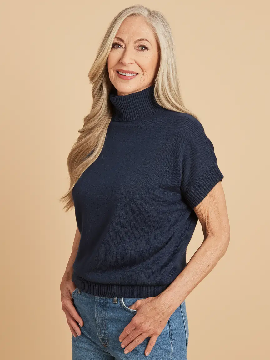 Fall haircuts for women over 50 Ultra-Long and Effortless Silver