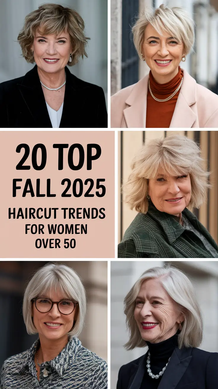 Top Fall 2025 Haircut Trends for Women Over 50 That Feel Fresh, Stylish, and Ageless