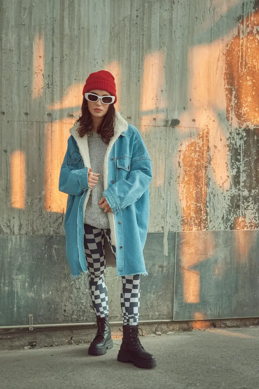 fall fashion trends for women 2025 Grunge Recharged with Graphic Energy