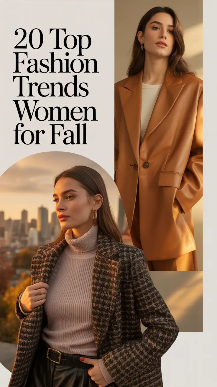 Top Fashion Trends Women for Fall 2025: Bold Looks, European Vibes & Casual Elegance