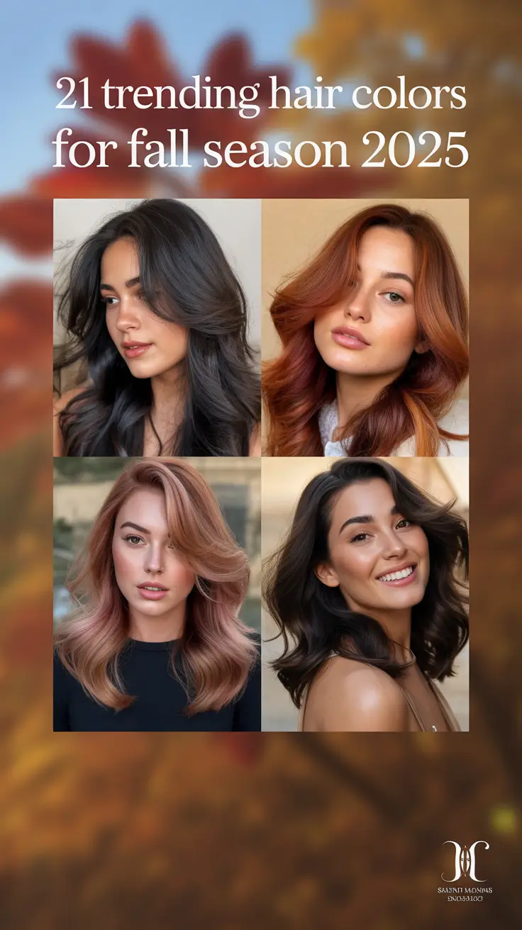 Trending Hair Colors for Fall Season 2025: The Ultimate Guide to Fall Hair Color Trends