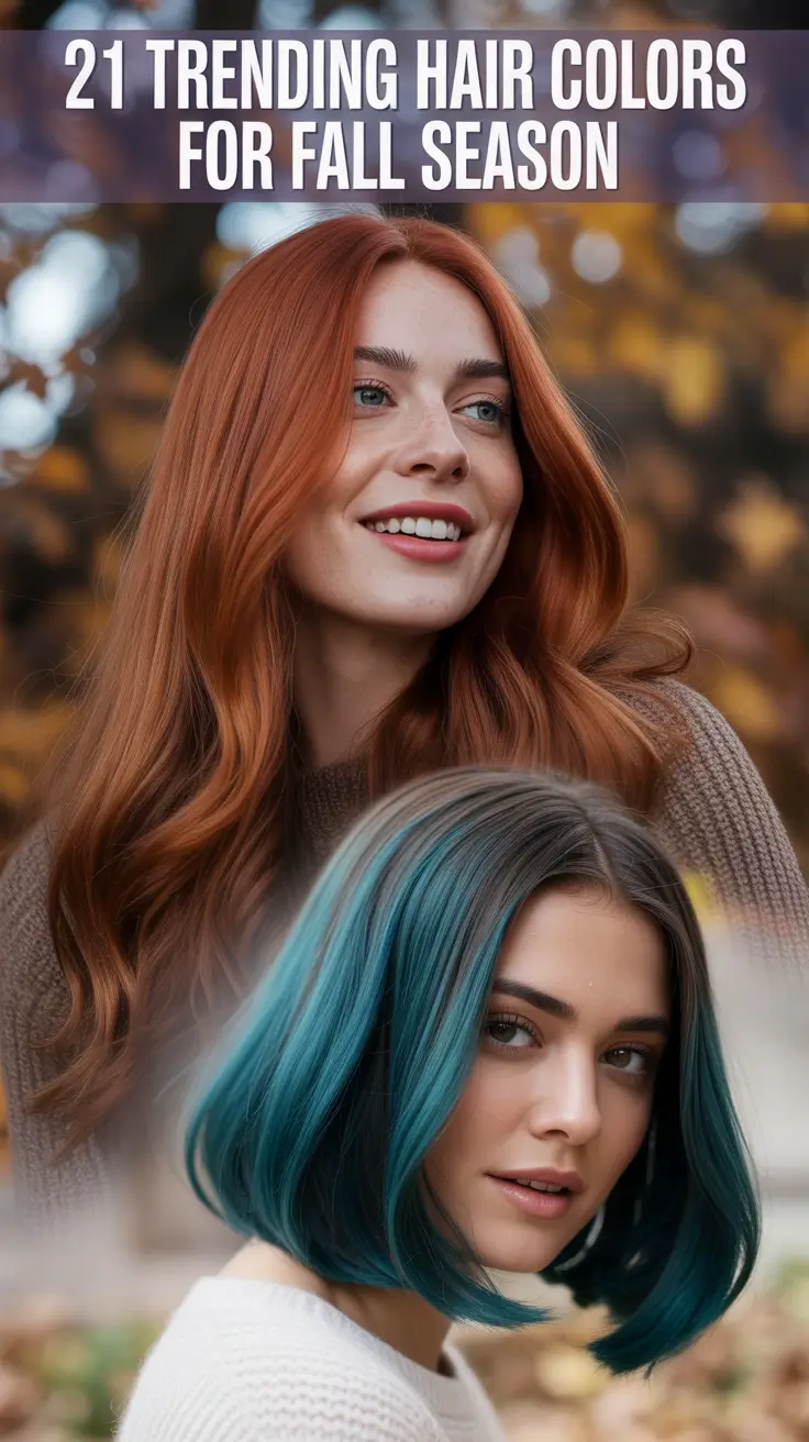 Trending Hair Colors for Fall Season 2025: The Ultimate Guide to Fall Hair Color Trends