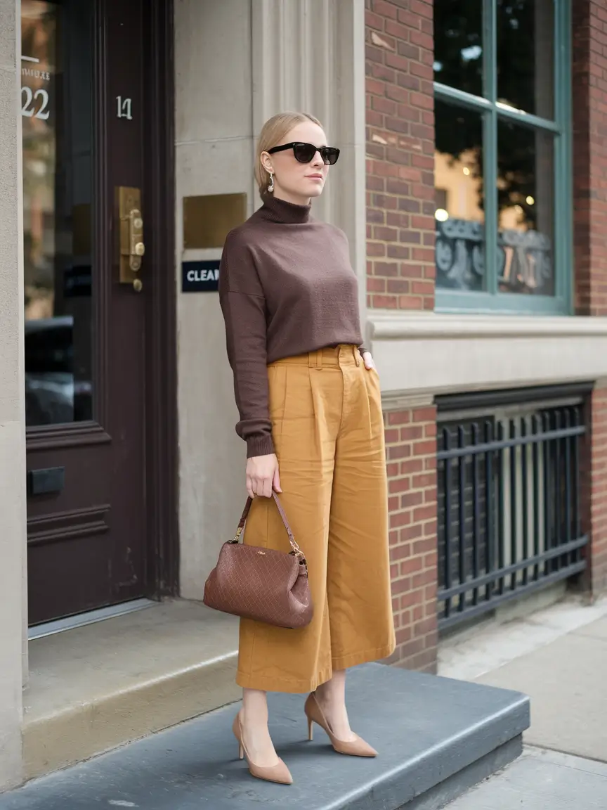 fall fashion outfits for work Warm Neutrals for Work and Weekend
