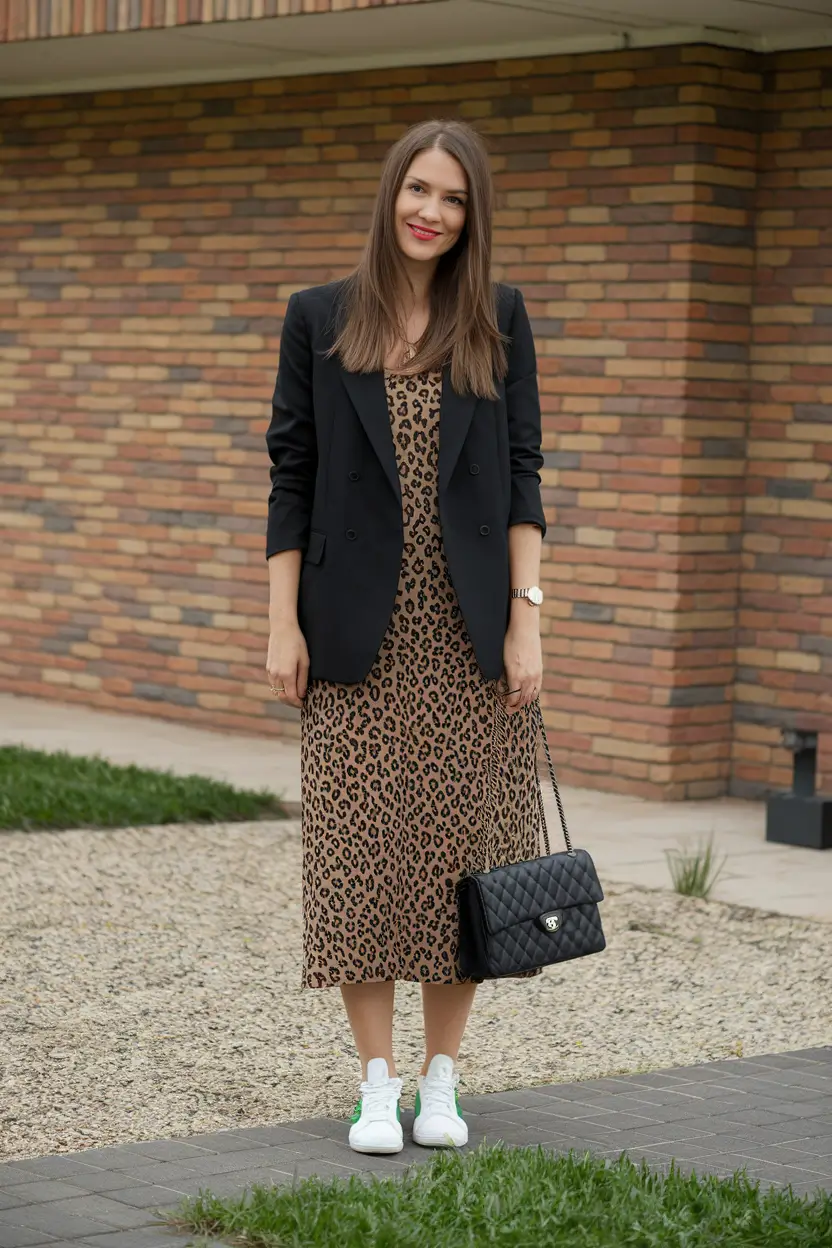 Trendy & New Fall outfits to Wear 2025+Leopard Meets the Sneaker — Street Style’s Favorite Remix