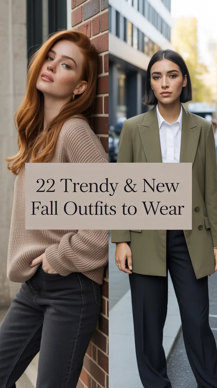 Trendy & New Fall Outfits to Wear in 2025 That Will Elevate Your Everyday Look