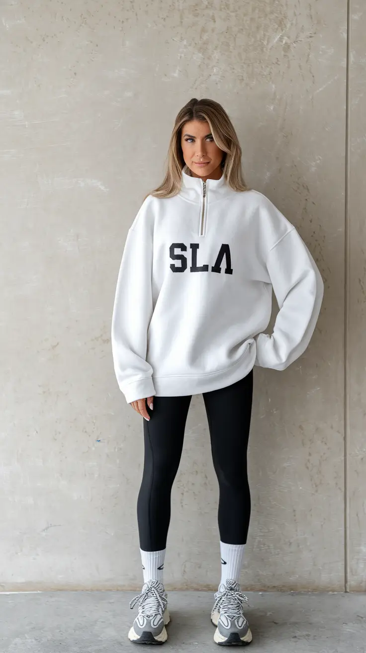 warm fall outfits comfy Varsity Girl Energy, Reimagined