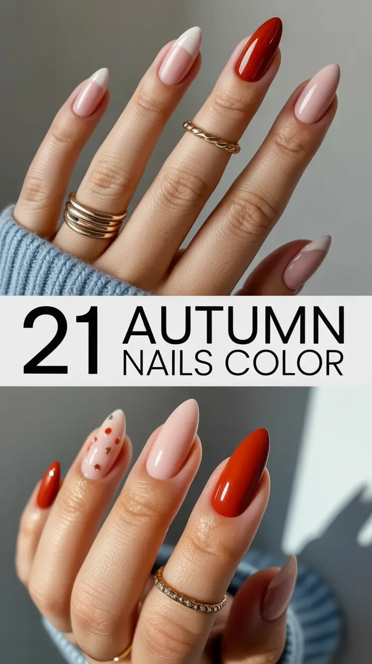 Autumn Nails Color 2025: Trendy Ideas, Burgundy Classics & Orange Fall Shades