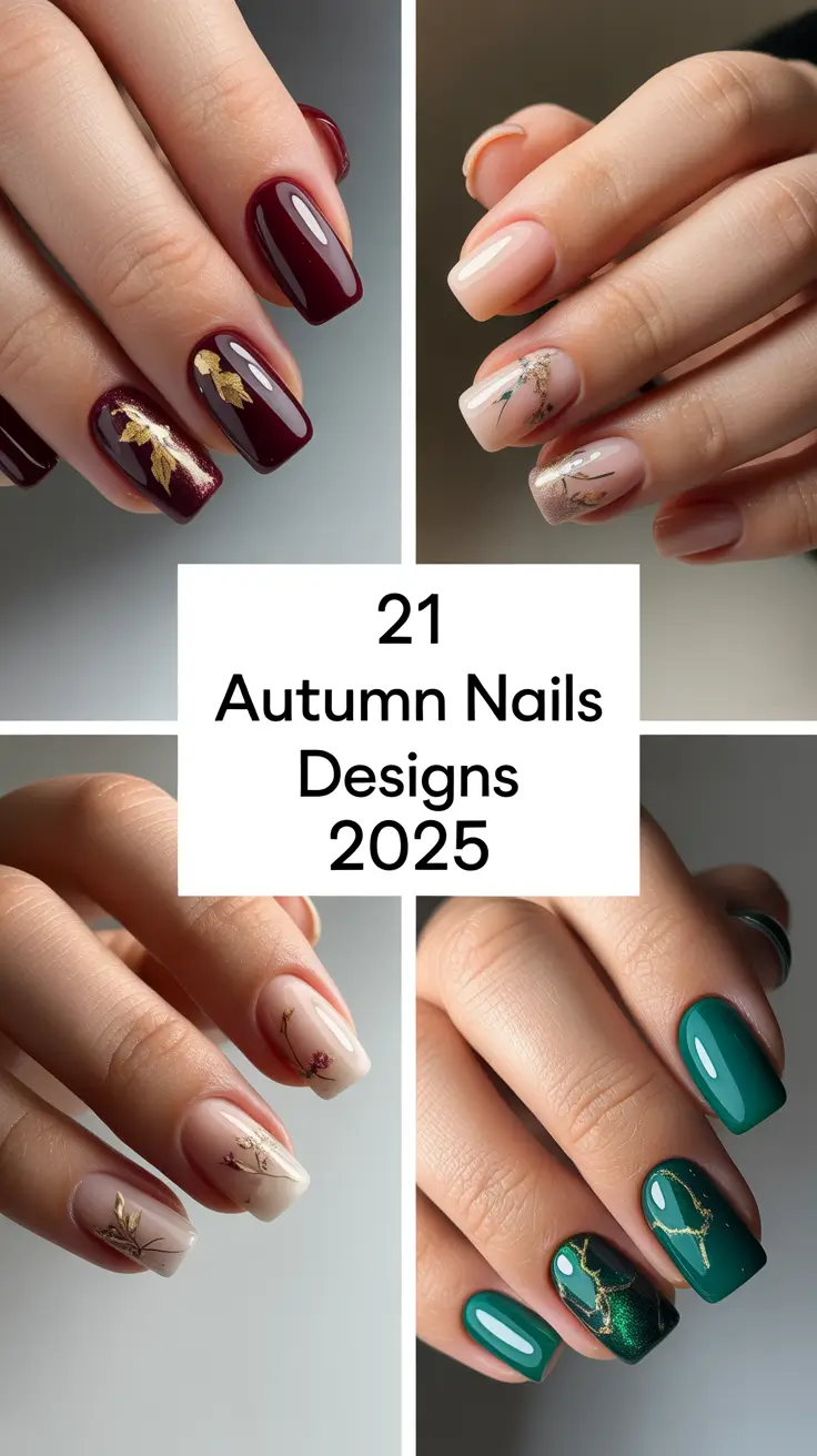 Autumn Nails Designs 2025: Fresh Ideas, Colors and Trends for Fall