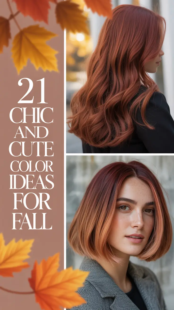 Chic and Cute Hair Color Ideas for Fall 2025 That Will Transform Your Look