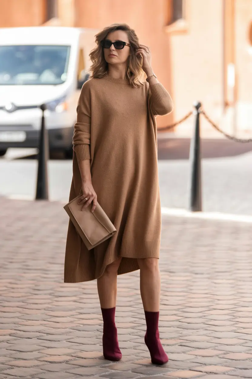 Women's clothing Caramel Knit for the Win