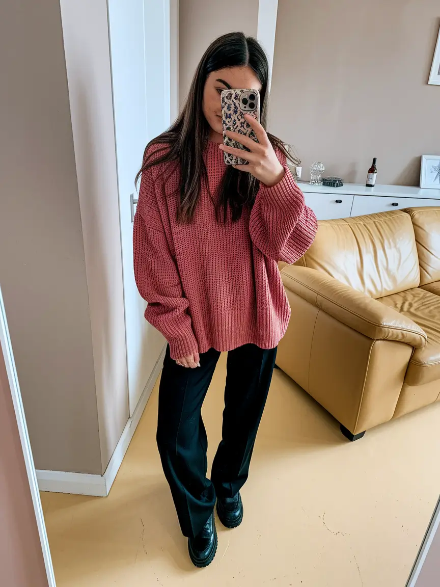 Women's clothing Slouchy Comfort Meets Sleek Streetwear