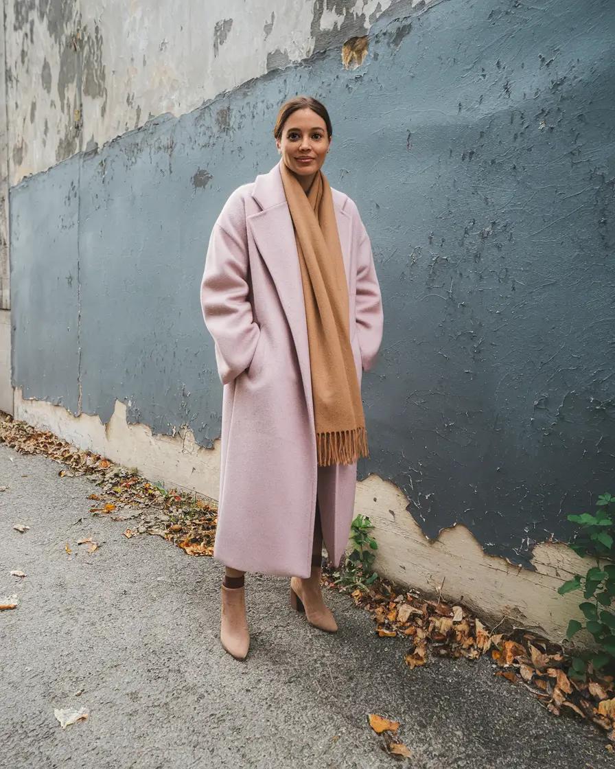 Women's clothing Soft Coats and Sandy Accents