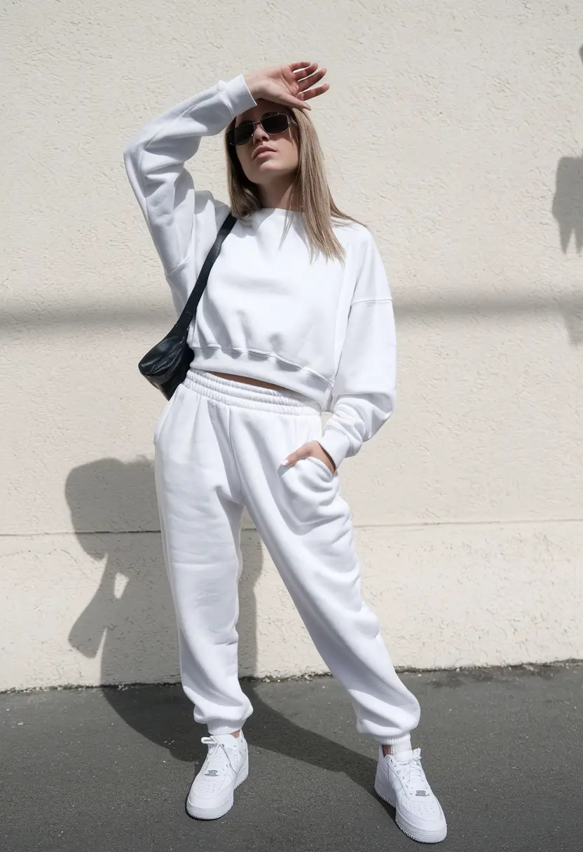 fall outfits for school comfy Monochrome Minimalist on the Move