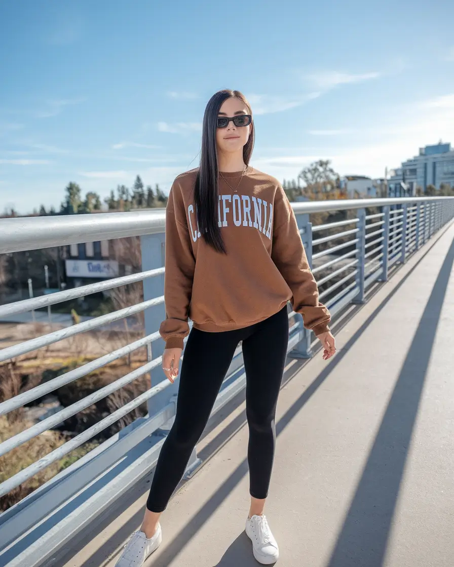 fall outfits for school leggings+The Easy Everyday Uniform
