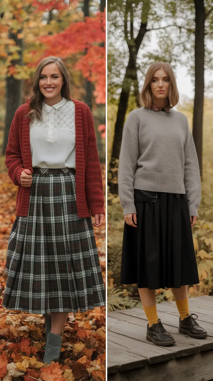 Cute & Comfy School Outfits Ideas – Fall 2025: Aesthetic Looks for Teens & Teachers