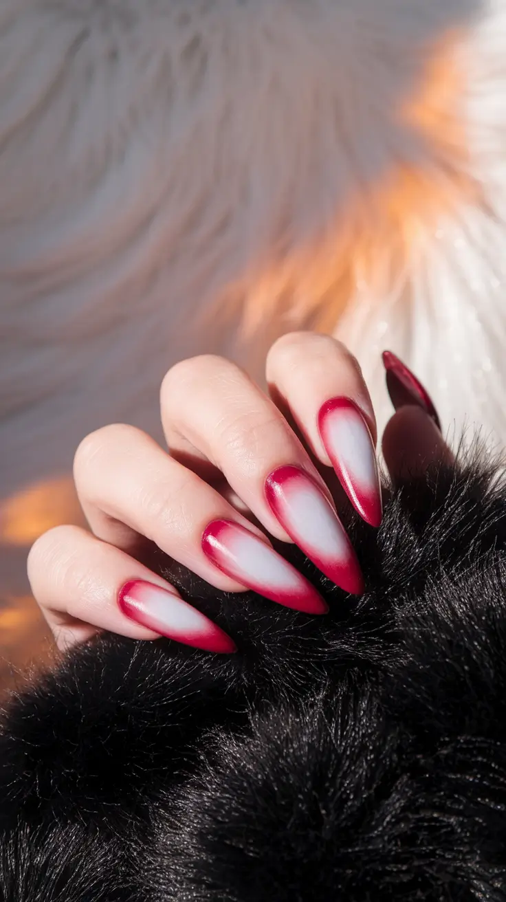 fall nail trends red almond