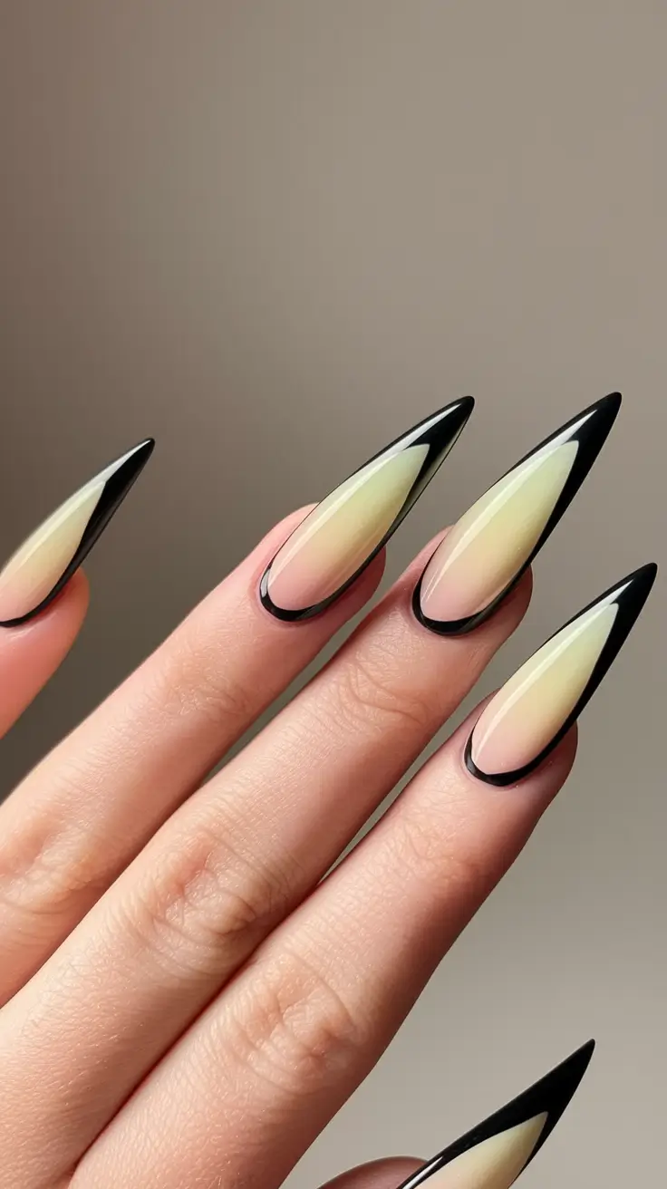 fall nail trends 2025 almond french
