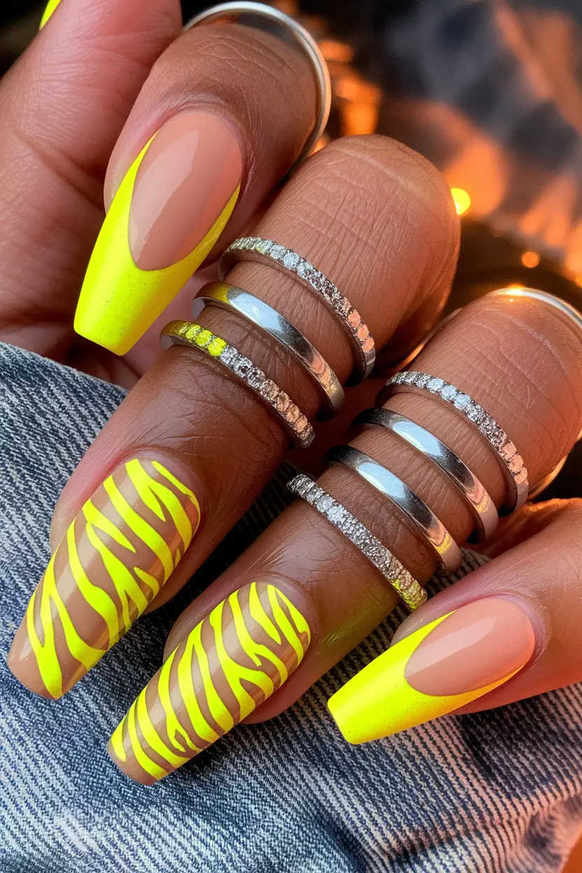 fall nail trends coffin