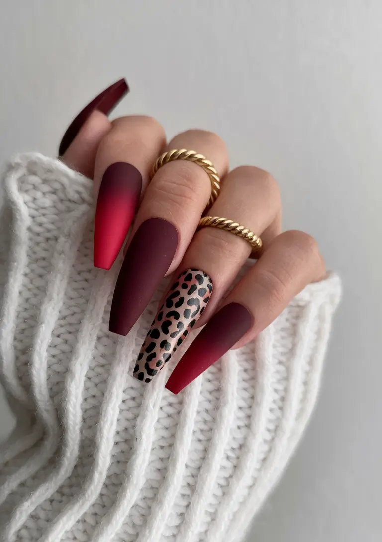 fall nail trends coffin