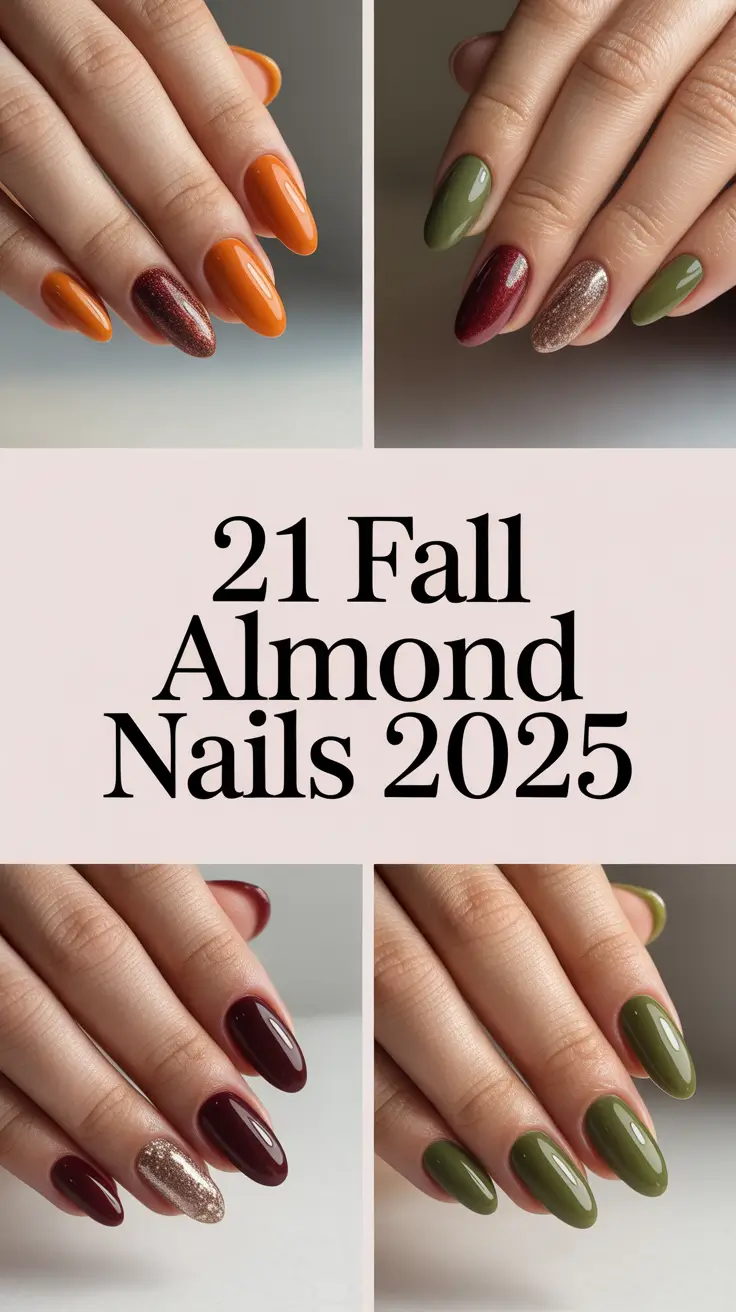Fall Almond Nails 2025: Stunning Ideas for Every Style and Season