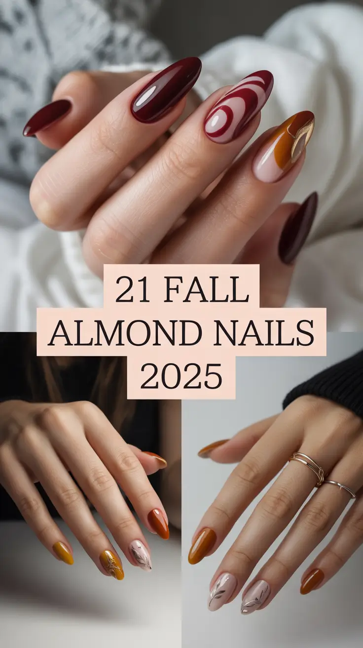 Fall Almond Nails 2025: Stunning Ideas for Every Style and Season