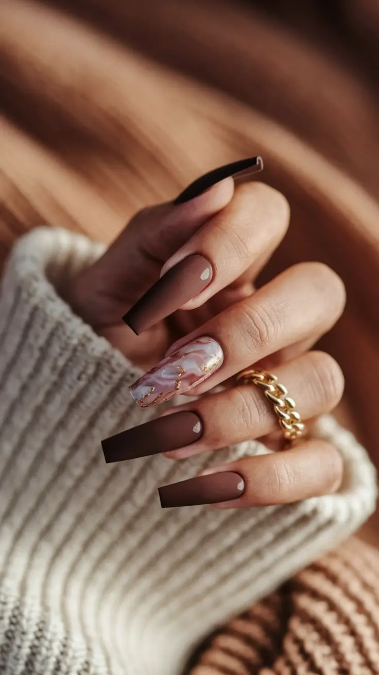 Fall Coffin Nail Ideas 2025: Chic & Simple Trends for Autumn