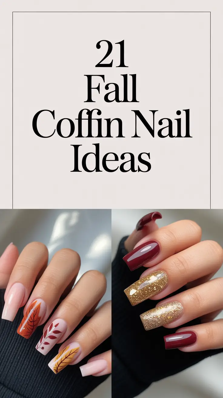 Fall Coffin Nail Ideas 2025: Chic & Simple Trends for Autumn