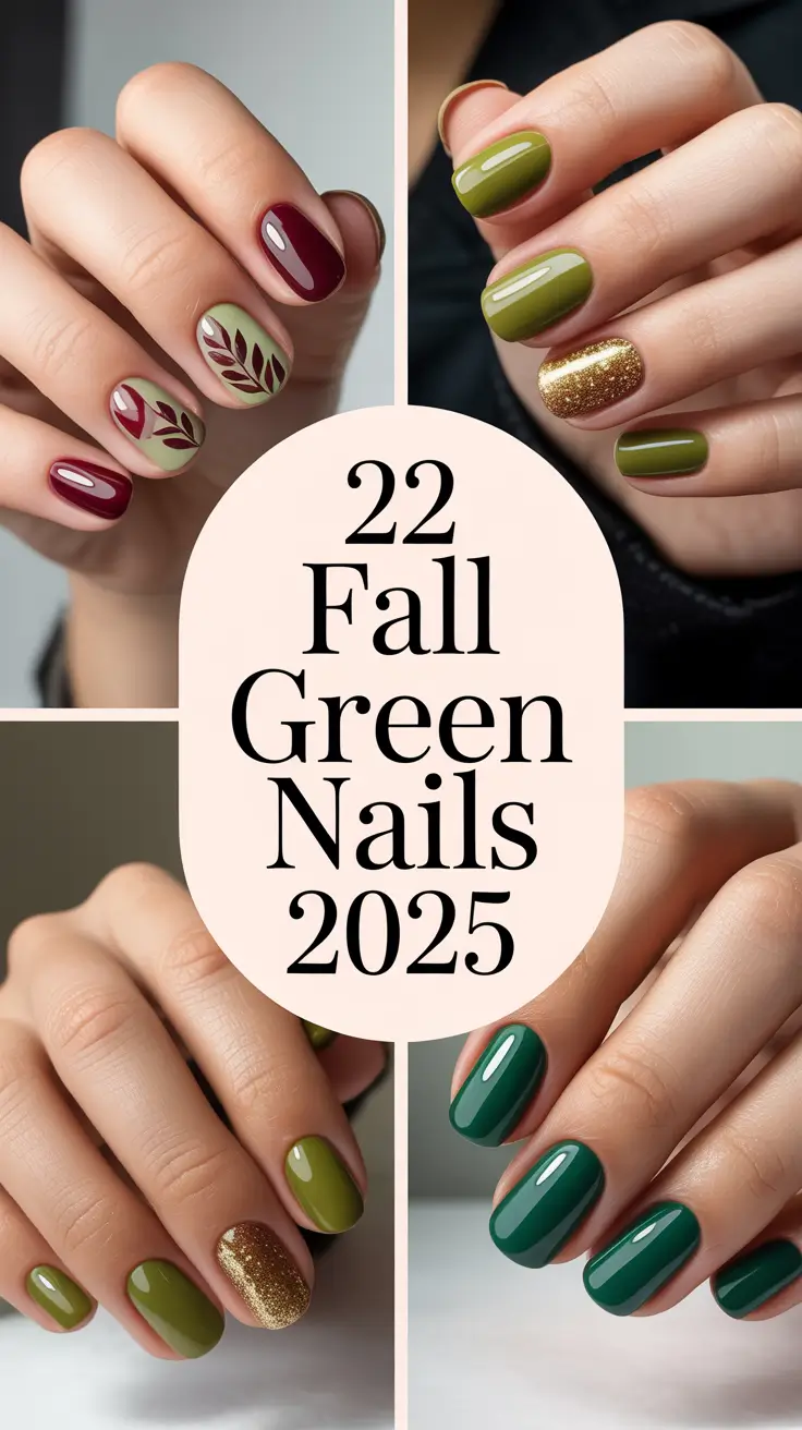 Fall Green Nails 2025: Stunning Designs, Inspo & Ideas for Every Style