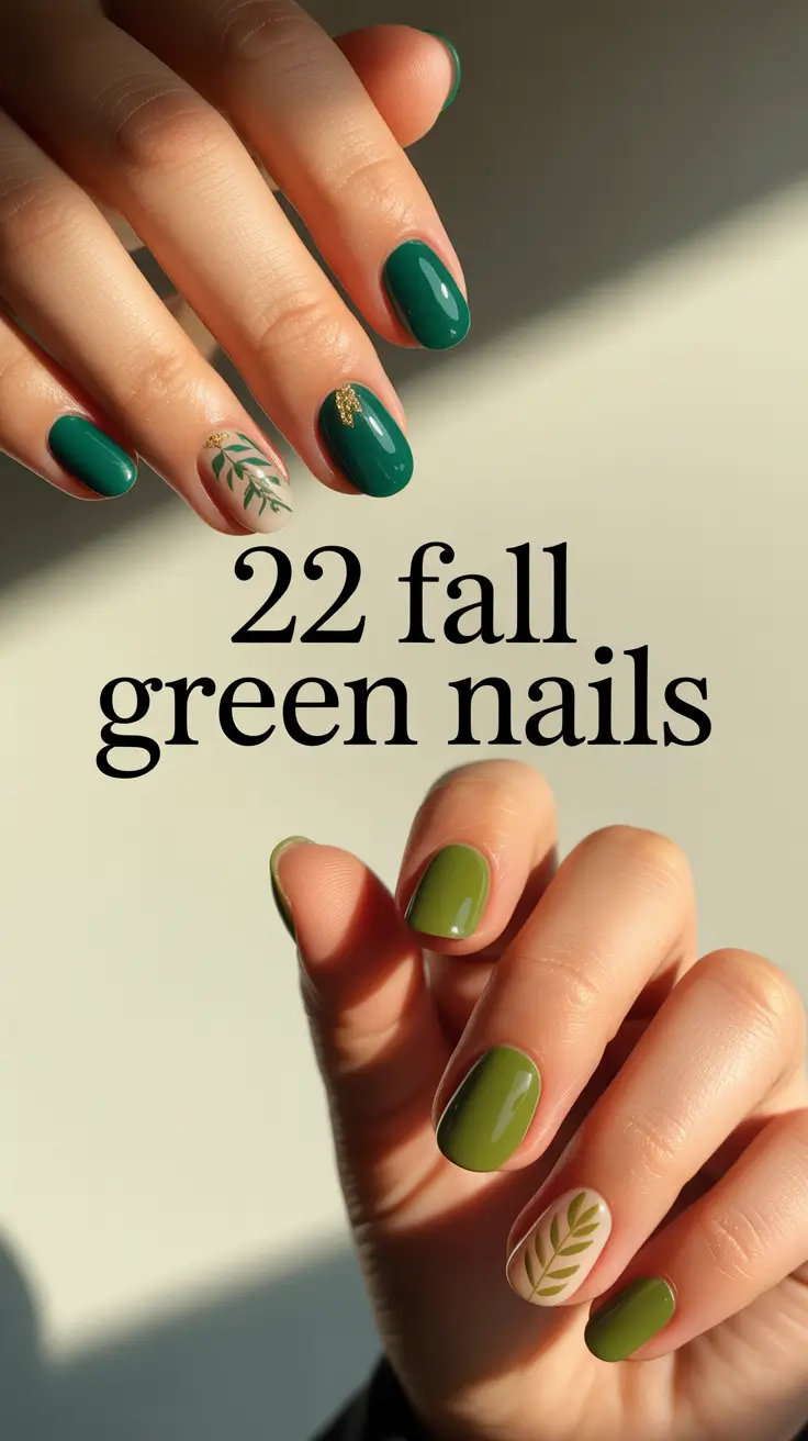 Fall Green Nails 2025: Stunning Designs, Inspo & Ideas for Every Style