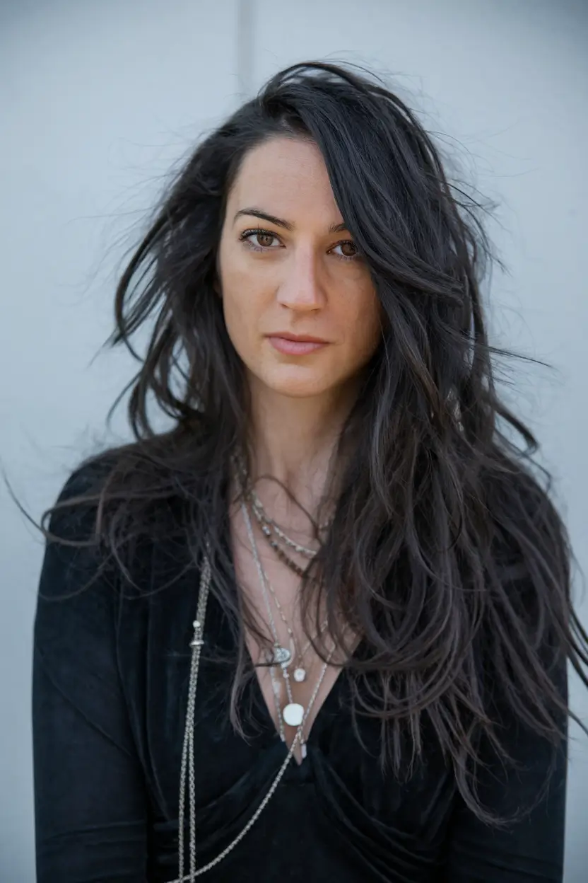 fall hairstyles for women over 40 long tousled layers