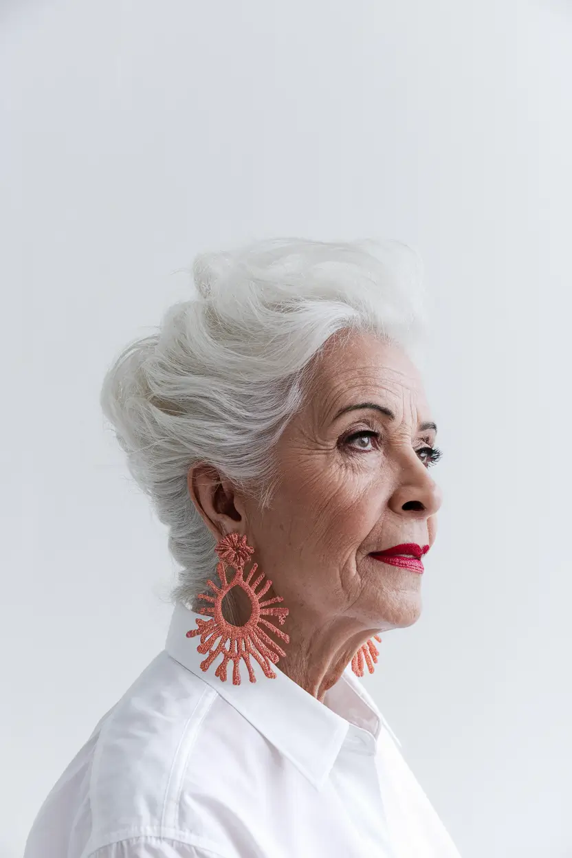 Fall Hairstyles for Women Over 60 Ideas 2025: Trendy Cuts from Short Pixie to Long Waves