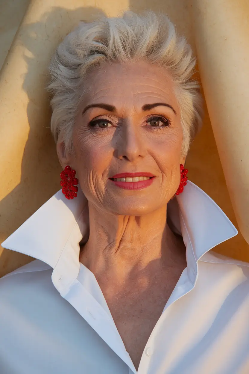Fall Hairstyles for Women Over 60 Ideas 2025: Trendy Cuts from Short Pixie to Long Waves