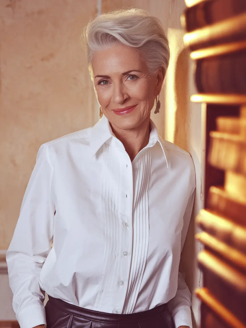 Fall Hairstyles for Women Over 60 Ideas 2025: Trendy Cuts from Short Pixie to Long Waves