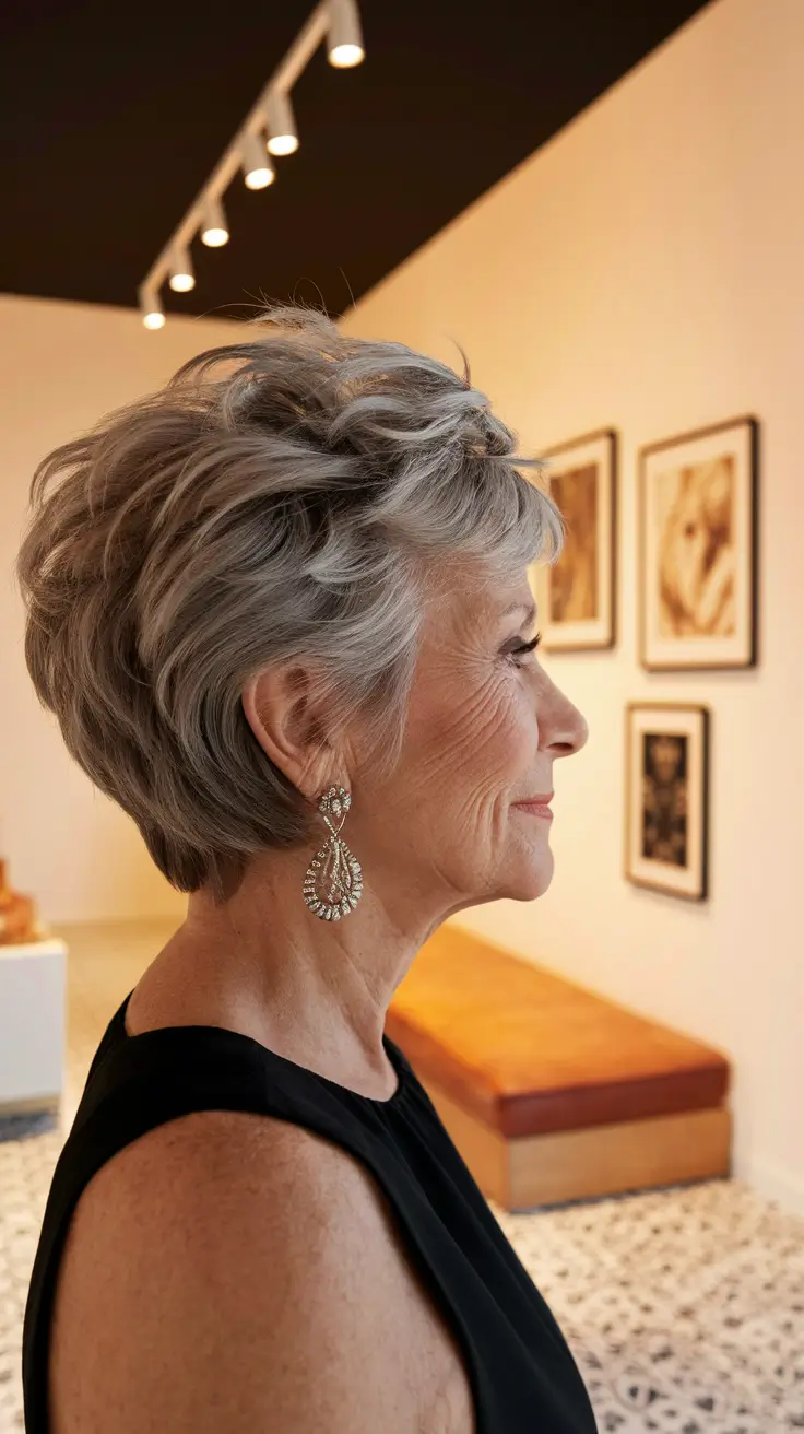 Fall Hairstyles for Women Over 60 Ideas 2025: Trendy Cuts from Short Pixie to Long Waves