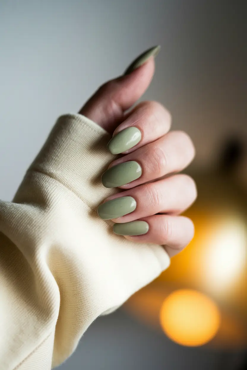Fall nail colors for medium skin 2025 – Olive Cashmere Ovals