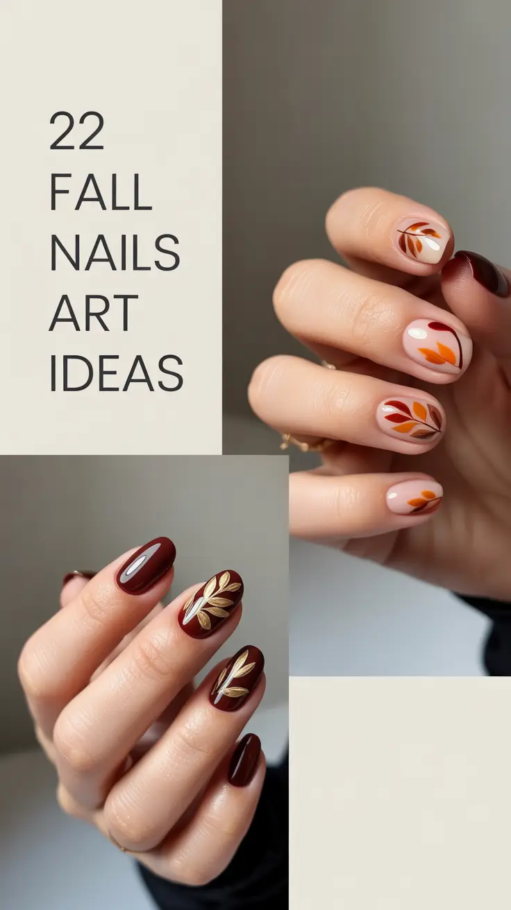 Fall Nails Art Ideas 2025: Trendy Designs for Autumn Inspiration
