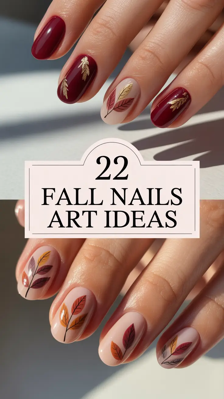 Fall Nails Art Ideas 2025: Trendy Designs for Autumn Inspiration