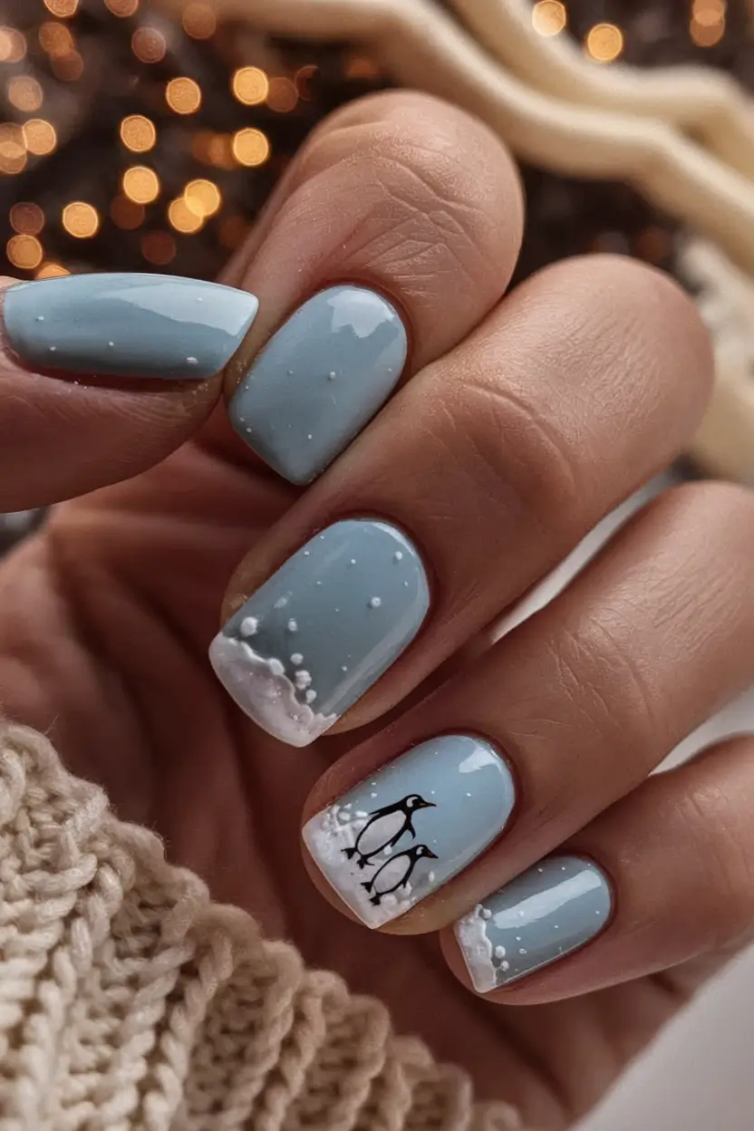 2026 Penguin-Inspired Winter Blues