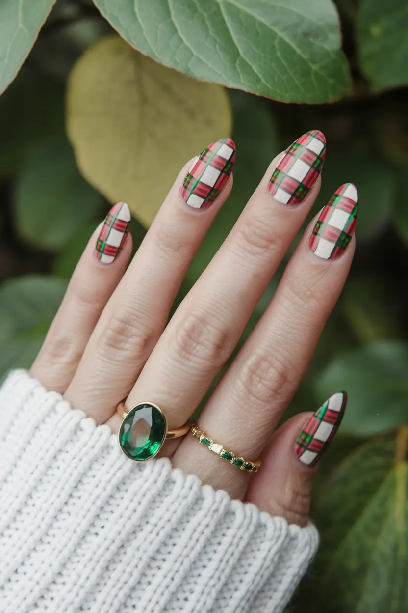 2026 Holiday Plaid Charm