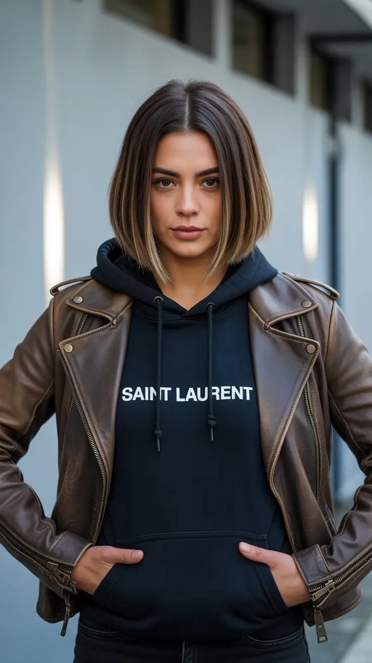 Brunette Hair Color Ideas Winter 2025-2026 Balayage Fall Brunette with Caramel Dimension