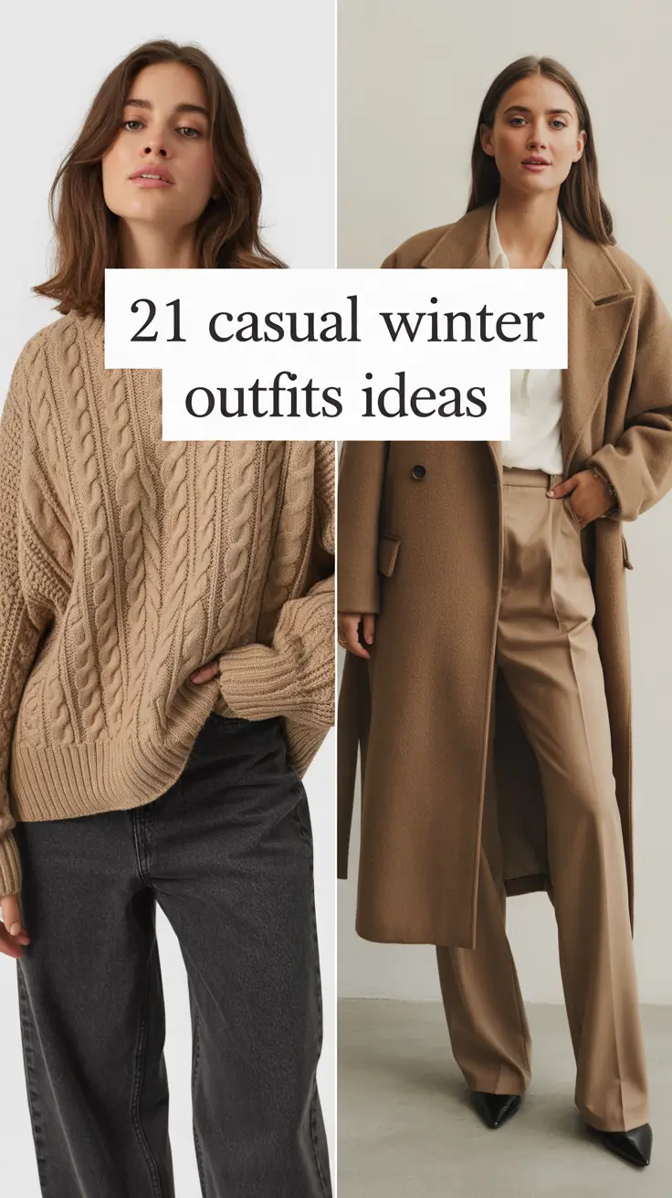 Casual Winter Outfits Ideas 2025 - 2026: Chic & Cozy Looks for Women