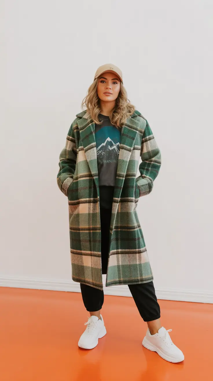 Chic Winter Fits 2025 - 2026 Checks Casual Cool